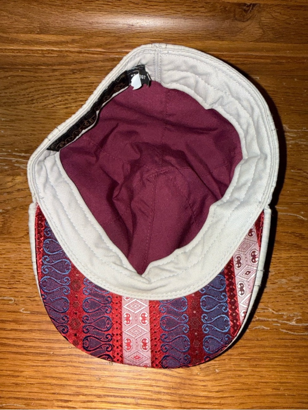Goorin Bros. Embroidered Neutral Newsboy Scally Cap Kids babies Size X-small - Picture 7 of 10